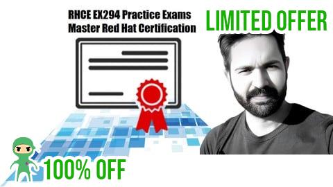 Free Coupon RHCE EX294 Practice Exams: Master Red Hat Certification