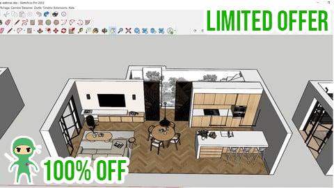 Free Coupon SketchUp 2023: The A-Z Course to Mastering 3D Modeling