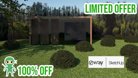 Free Coupon SketchUp VRay Layout From Beginner to Advanced Course