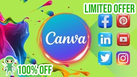Free Coupon Social Media Graphics Design and Video Editing with Canva