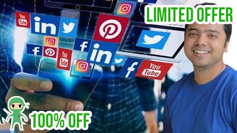 Free Coupon Social Media Marketing MASTERY 2025 + 9 Social Ad Platforms!