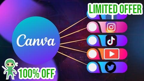 Free Coupon Social Media Video Editing with Canva: From Beginner to Pro