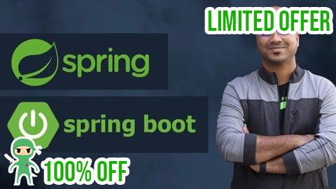 Free Coupon Spring Framework 5 and Spring Boot 2