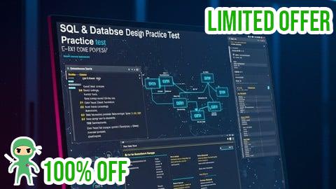 Free Coupon SQL & Database Design Practice Test