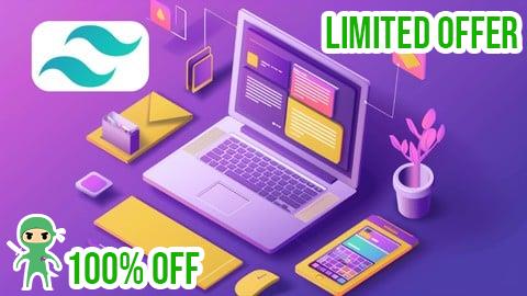 Free Coupon Tailwind CSS - Build a Blog App Project Using Tailwind CSS