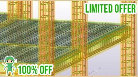 Free Coupon Tekla Structures shop drawing R.C.C Building