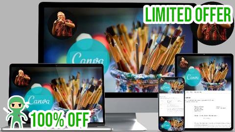 Free Coupon The CANVA Masterclass: Design, Collaborate, Share With CANVA