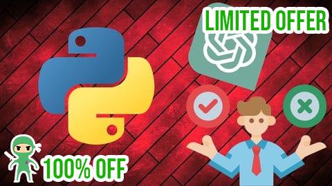 Free Coupon The complete ChatGPT App Development Course with Python