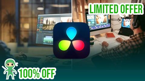 Free Coupon The Complete Da Vinci Resolve Course: Beginner to Filmmaker