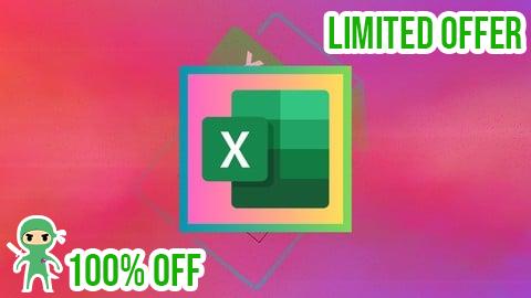 Free Coupon The Complete Microsoft Excel Course: Master All Levels