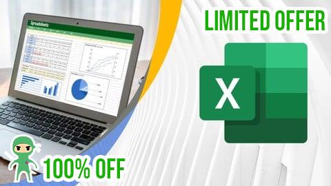 Free Coupon The Complete Microsoft Excel Course: Master All Levels
