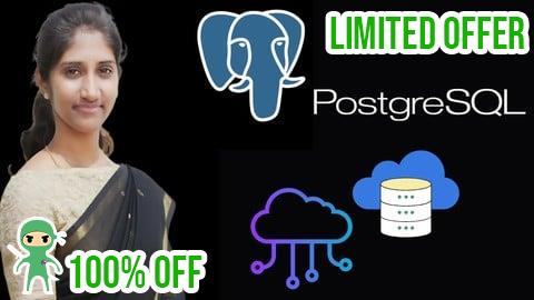 Free Coupon The Ultimate POSTGRE SQL Bootcamp: SQL Beginner to Expert