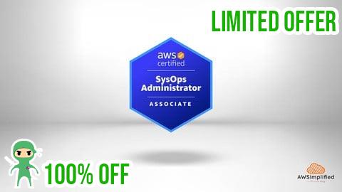 Free Coupon Ultimate AWS SysOps Administrator Practice Exams 2024