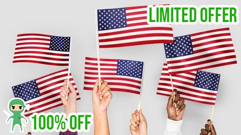 Free Coupon US Citizenship Test Mastery: 6 Practice Tests with Answers
