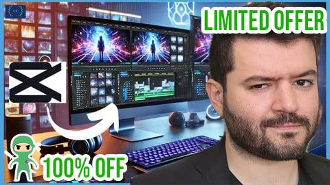 Free Coupon Video Editing Mastery - Become a Video Editing PRO (CapCut)