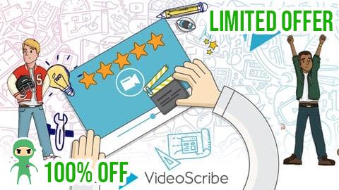 Free Coupon Videoscribe Whiteboard Animations : MasterClass With Project