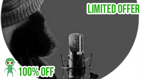 Free Coupon Voice-Over Artist Training for Audiobook, Courses and Promos
