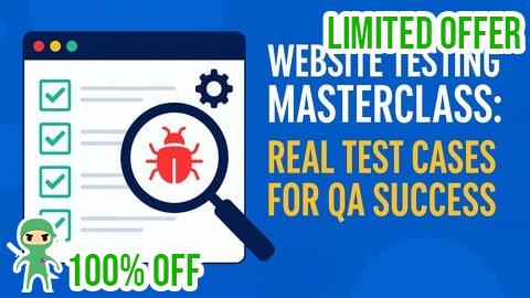 Free Coupon Website Testing Masterclass: Real Test Cases for QA Success