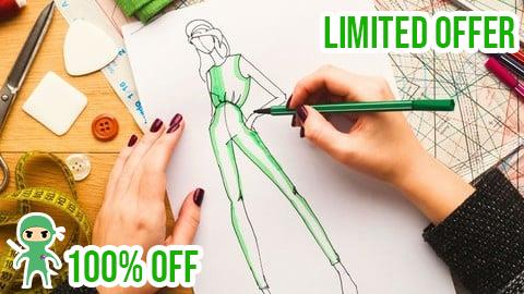 Free Coupon Where Fashion Design Begins: Complete Model Drawing