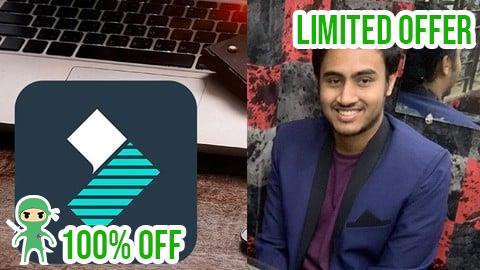 Free Coupon Wondershare Filmora 9-The Complete Video Editing Course 2021