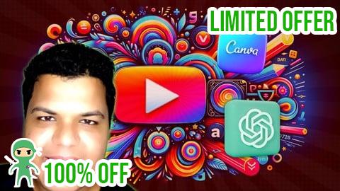 Free Coupon YouTube Thumbnail Masterclass - VIRAL Canva Design with AI